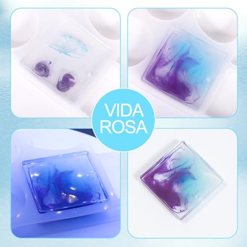 VIDA ROSA Pigments liquides pour résine époxy très concentrés - Colorant solide pour résine époxy - 18 couleurs - Pour loisirs créatifs en résine, bijoux en résine (10 ml chacun) – Image 5