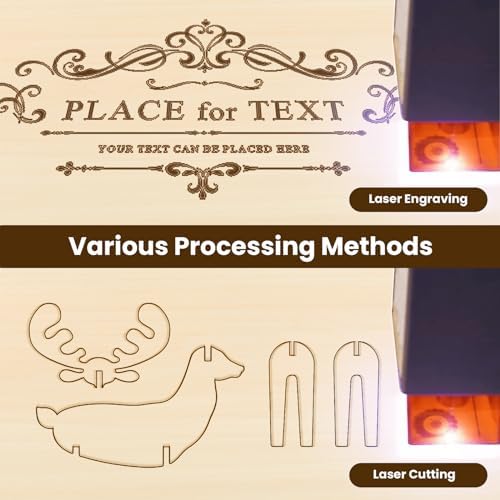 Tocome 20 pièces A4 contreplaqué 3mm tilleul 297 x 210 x 3mm contreplaqué laser 3mm plaque bois planche de tilleul 3mm basswood plywood – Image 6