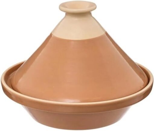 Paris Prix Secret de Gourmet - Plat à Tajine en Faïence Asma 27cm Terracotta