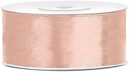 Decoraparty Ruban Noir de double Satin 25 mm, Bobine 25 mètres pour Décorations de fête, Bonbonnières, Gâteux, Fleurs, Faveurs de Mariage, Idées Cadeaux, Cartes de vœux Anniversaire et Nouvel An – Image 12