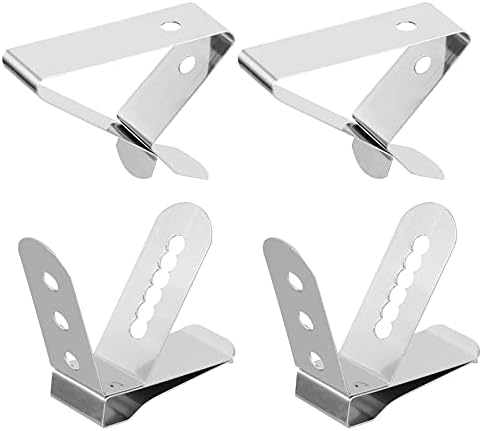 4 Pièces Clip De Fixation Du Thermomètre Clip De Grille En Métal Clip Porte-Gobelet Porte- De Température Pince De Température Fixation Grill Porte-Thermomètre Travail