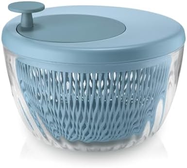 Guzzini - Kitchen Active Design, Spin&Store, Centrifugeuse à Salade avec Couvercle - Olive Green, 26 cm - 170900175 – Image 13