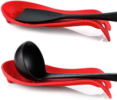 MSY BIGSUNNY Repose-cuillères en silicone pour cuisine