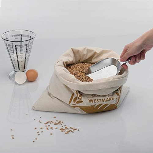 Westmark Pelle à Pâtisserie/Pesage et Remplissage, Capacité de remplissage : 210 ml (environ 170 g de farine), Aluminium, Hygia, argentéé, 91412291, Argent – Image 5