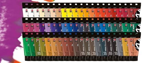 Marabu Artist 12200055970 - Acrylique blanc titane 970, 22 ml, peinture acrylique fine de qualité artistique, à base d'eau, consistance pâte, hautement pigmentée, très bonne brillance et opacité – Image 3