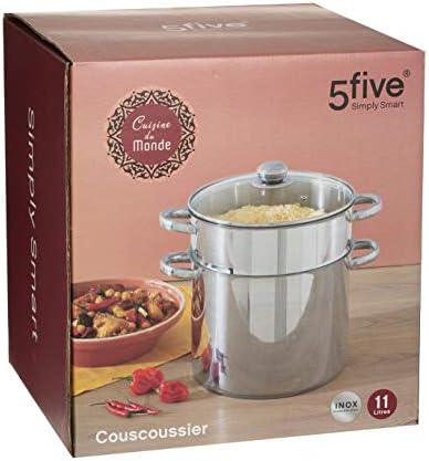 Couscoussier en Inox capacité 11 litres D 26 cm - Secret de Gourmet – Image 2
