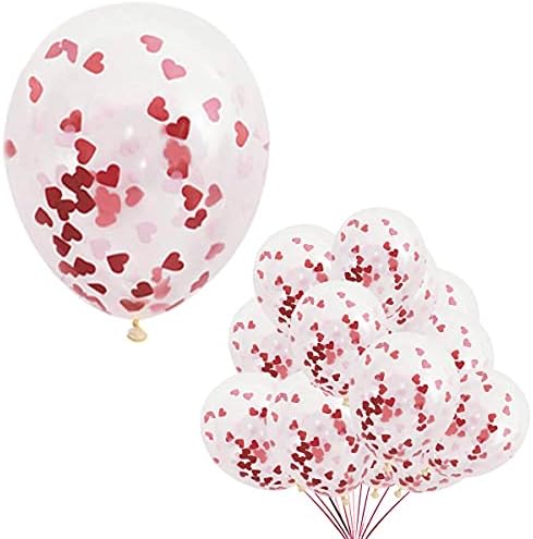Ballon Coeur Rouge Geant XXL Hélium ou Air. Décoration Romantique pour La Saint Valentin, Déco Fiançailles et Mariage – Image 9