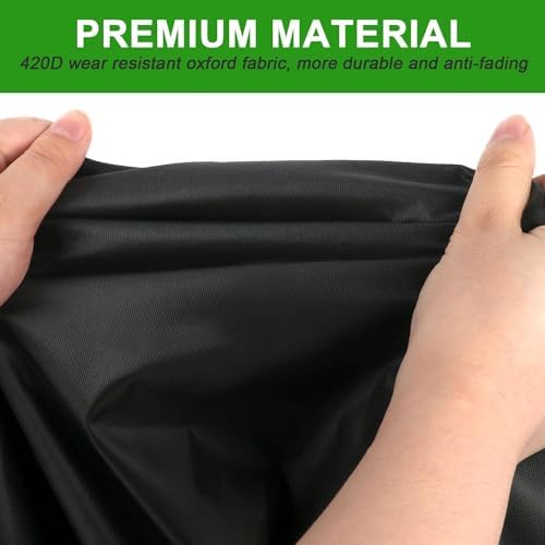 Guisong Housse imperméable et anti-poussière pour protéger les congélateurs verticaux/réfrigérateur à boissons - Convient pour les grandes pièces froides (83 x 83 x 170 cm (l x P x H) – Image 2