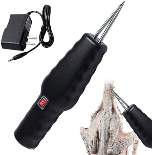 Plumeur de poulet portatif, plumeur électrique de plumes de volaille - Machine à plumer électrique portative,Machine à plumer les plumes portable pour poulet, canard, oiseau et dinde – Image 11