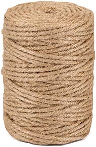 Ficelle Jute naturelle Ø5mm ±100 m La Cordeline CJN33, Naturel