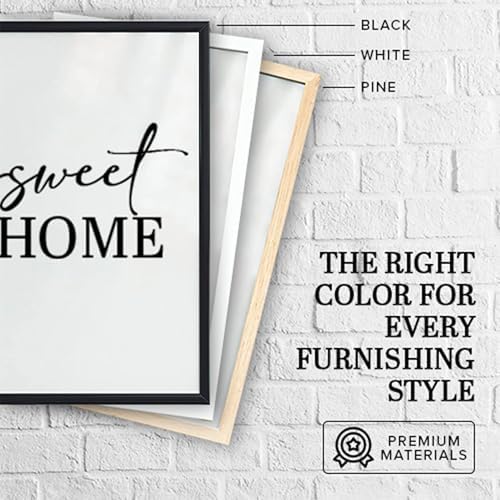 edihome, Cadre Photo A3, (1 Unité), 29,7 x 42, en Bois, Laminé Acrylique, pour Diplôme Universitaires, Mural, Décoration de Salon (Noir, 1 unité) – Image 4