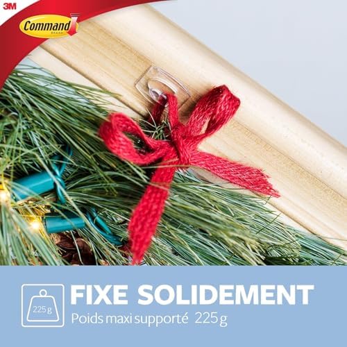 Command Mini crochet transparent avec bandes transparentes 17006CLRFGN – Image 4