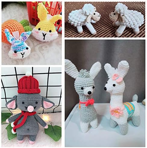 TOAOB 50pcs 6mm Noir Yeux de Sécurité d'animaux Peluche en Plastique avec 50pcs Rondelles pour Fabrication de Poupées Marionnettes – Image 6