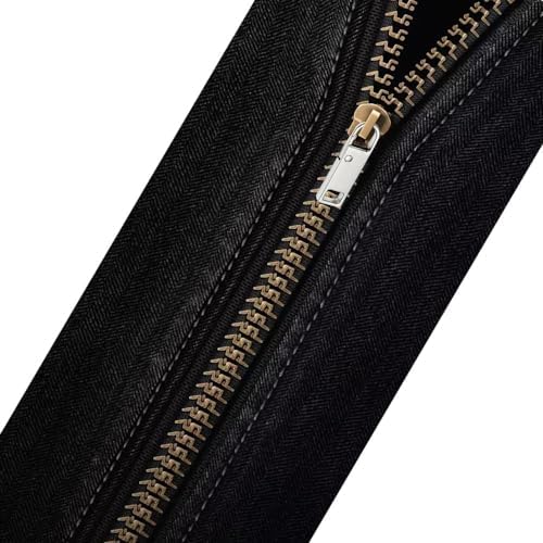 Tirettes de Réparation Fermeture Eclair, 12 Pcs Métal Zipper Pull, Métal Zipper Pull amovible, Tirette Fermeture Eclair Remplacement, Pour Porte Monnaie, Vêtements, Jeans, Valises – Image 5