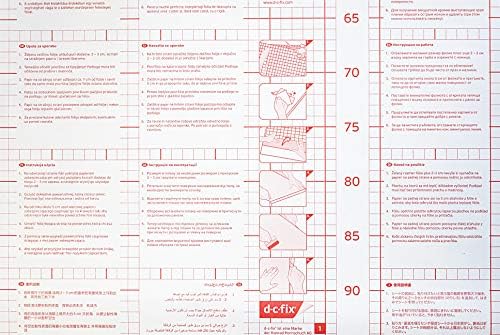 d-c-fix papier adhésif pour meuble effet bois Ruban Chêne - film autocollant décoratif rouleau vinyle - pour cuisine, porte, table - décoration revêtement peint stickers collant - 45 cm x 2 m – Image 5