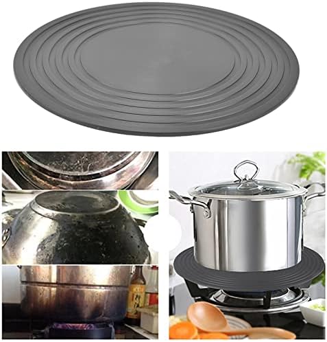 Plaque Diffuseur de Chaleur, Plateau de Dégivrage de Plaque à Induction en Aluminium Plaques de Décongélation Réchaud à Gaz Antidérapant Conducteur Thermique pour la Cuisine à Domicile(Diameter 24cm) – Image 6