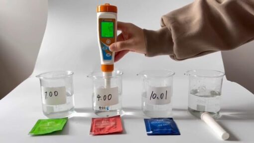 UIUZMAR pH Mètre Intelligent pour Aliments Kit de Test pH pour Levain et Pâte à Pain Testeur de pH Professionnel pH-mètre Numérique pour Piscine, Saucisses, Viande, Fromage Autres solide et Liquide – Image 7