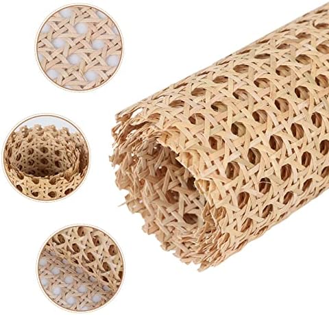 Plastique Sangle Rotin, 2 x 0,35m Sangle Cannage Rotin Rouleau, Carré Rouleau Rotin Cannage Rotin pour Bricolage Armoire Chaise Meuble – Image 5