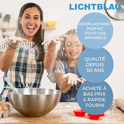 Lichtblau Fouet 00650543 pour robot de cuisine Bosch I Fouet de rechange compatible avec les modèles MUM4 et MUM5 086066 095428 653926 I Fouet à 8 fils I Accessoires robot de cuisine Bosch – Image 5