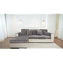 Housses de canapé en flanelle lavables - Nouvelles housses de coussin de canapé, Housse de canapé antidérapante 1 2 3 4 places pour canapé sectionnel, Housse de canapé en forme de L (Gris,70x150cm) – Image 7