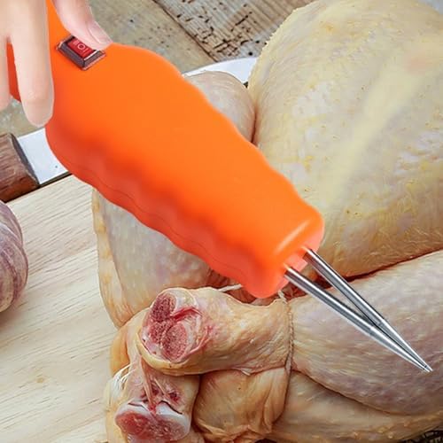 Plumeur de poulet portatif, plumeur électrique de plumes de volaille - Machine à plumer électrique portative,Machine à plumer les plumes portable pour poulet, canard, oiseau et dinde – Image 3