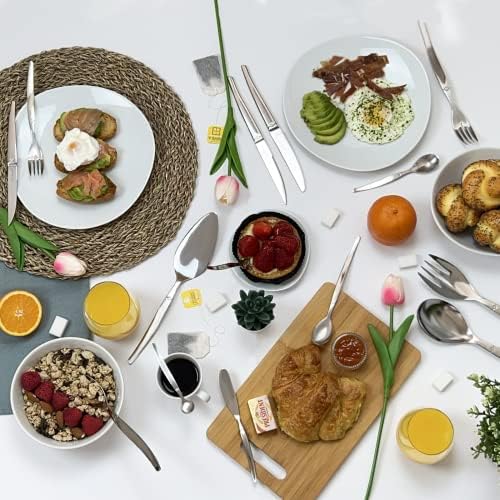 Lou Laguiole Jet 6 cuillères glace & long drink, Acier – Image 4