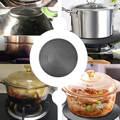 Plaque Diffuseur de Chaleur, Plateau de Dégivrage de Plaque à Induction en Aluminium Plaques de Décongélation Réchaud à Gaz Antidérapant Conducteur Thermique pour la Cuisine à Domicile(Diameter 24cm) – Image 7