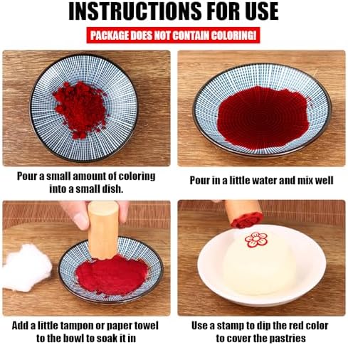 Sixfolo 10 Pièces Timbre de Poterie Argile Outils de Poterie en Bois Tampon Timbre en Bois Motif Floral Tampon Poterie Rond Tampon DIY Bois Naturel pour Argile Poterie et Scrapbooking,5x1.5cm – Image 6