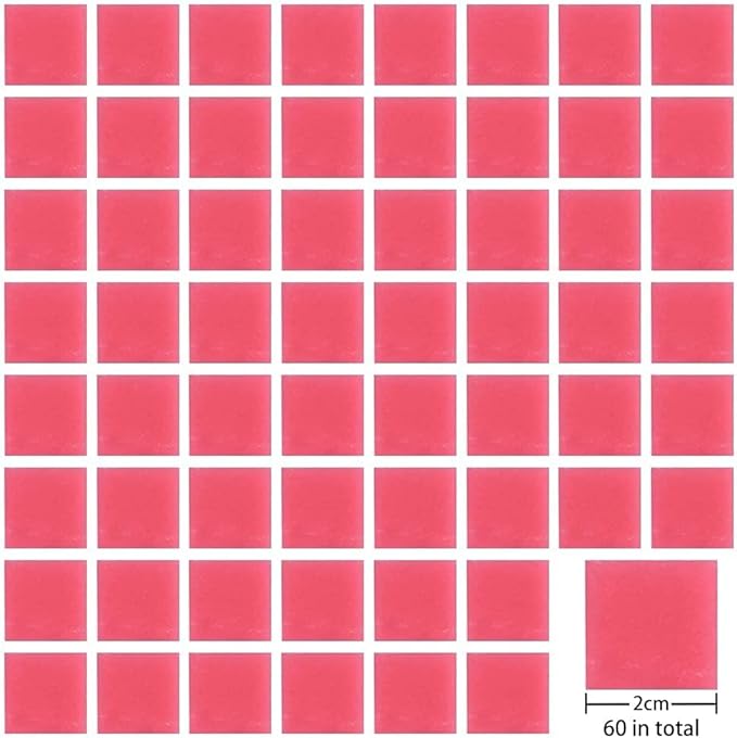 PIQIUQIU DIY Point De Croix Peinture Argile, 60pcs 2x2cm 5D Diamant Peinture Colle Argile Accessoires Colle Diamant Broderie Colle Point De Croix Peinture Peinture Argile Outil Plâtre Diamant Cire – Image 6