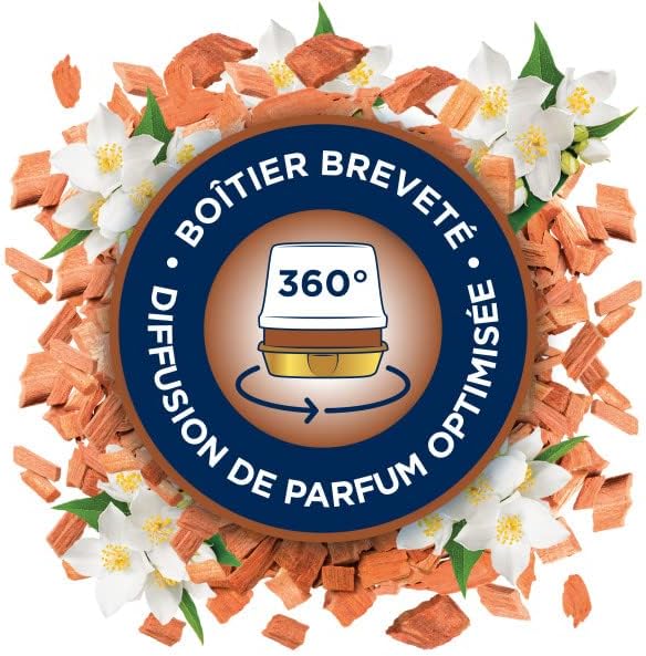 Glade Gel Premium - Désodorisant infusé aux Huiles Essentielles pour Toilette Et Salle de Bain - Sensual Sandalwood & Jasmine - 45 Jours de Parfum – Image 6