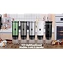 VHV Machine à Café Portable de Voyage,Chauffage Rapide 3 En 1 Cafetiere Portable 12V, Auto-Chauffage de 4 à 6 Minutes, Grandes Capsules, Café Moulu, Pour Le Camping, Bureau, Maison, Voiture (Cendre) – Image 7