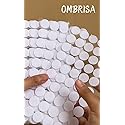 Scratch Autocollant 20mm, 600 Pcs Pastille Scratch Autocollant Crochets et Boucles, Scratch Autocollant Double Face Rond Blanc, Autocollantes Points pour DIY, Artisanat etc. (20mm 300 Paires) – Image 7