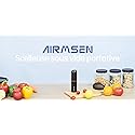 AIRMSEN Mini Machine Sous Vide Alimentaire Portable, Puissance d'Aspiration de 40 kPa avec 11 Sacs Sous Vide et 2 Bouchons de Vin, Idéal pour la Conservation des Aliments en Camping – Image 7