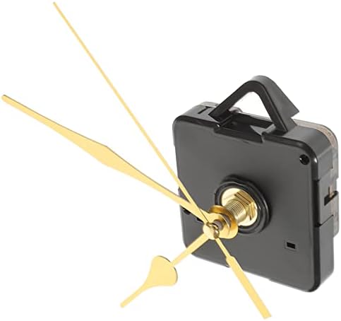 2 Ensembles D'Horloge À Quartz Aiguilles des Heures des Minutes Mécanisme D'Horloge Électrique Grande Aiguille D'Horloge Horloge Murale en Or Pièces Électroniques