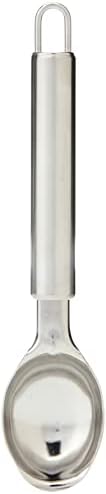 Chef Aid Pelle à Glace en Acier Inoxydable, Idéale pour Gelato, Sorbet et Pâte à Cookies, avec Boucle de Suspension, Lavable au LaveVaisselle