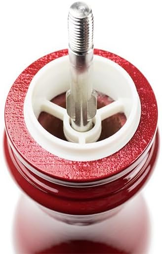 PEUGEOT - Moulin à Sel Paris u'Select 18 cm - Collection ParisRama - 6 Réglages de Moutures Prédéfinies - En Bois Labellisé PEFC - Fabrication Française - Coloris Laqué Rouge Passion – Image 3