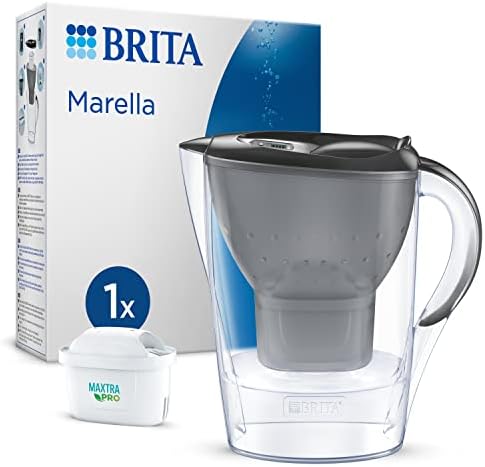 BRITA Carafe Filtrante Marella Blanche (2,4l) incl 1 cartouche filtre eau robinet MAXTRA PRO All-in-1 réduit PFAS,calcaire, chlore, certaines impuretés et métaux indicateur temporel, éco-emballage – Image 12