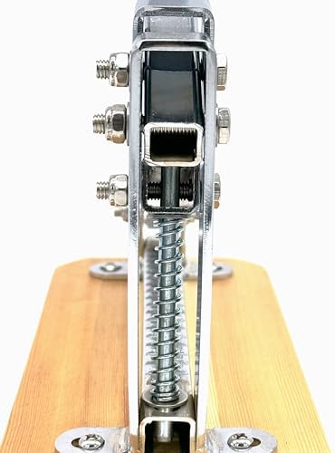 Pelamatic - Casse-Noisette Manuel | Polyvalent pour Amandes, Noisettes | Compact et Portable | Fer et Bois Robuste | Ajustable pour Toutes Tailles, Gris, Marron – Image 3