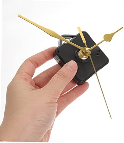 2 Ensembles D'Horloge À Quartz Aiguilles des Heures des Minutes Mécanisme D'Horloge Électrique Grande Aiguille D'Horloge Horloge Murale en Or Pièces Électroniques – Image 2