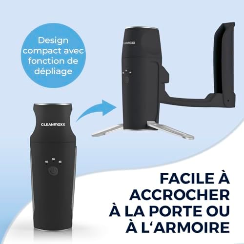 CLEANmaxx Repassage automatique de chemises PRO | Remplace le fer à repasser, la planche à repasser & le steamer | Appareil de repassage pour chemises, chemisiers & t-shirts | Innovant & efficace – Image 3