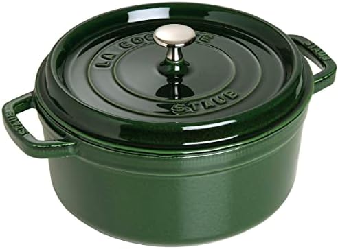 STAUB Cocotte en Fonte Émaillée avec Couvercle, Tous feux dont induction, 7 à 8 personnes, Ronde, 30 cm, 8,34 L, 8,9 kg, Noir Mat – Image 26