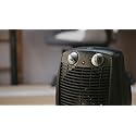 Bestron Radiateur soufflant, Radiateur soufflant salle de bain avec 2 niveaux de puissance, y compris sécurité anti-renversement & protection contre la surchauffe, pour des pièces jusqu'à 20m², Noir – Image 6